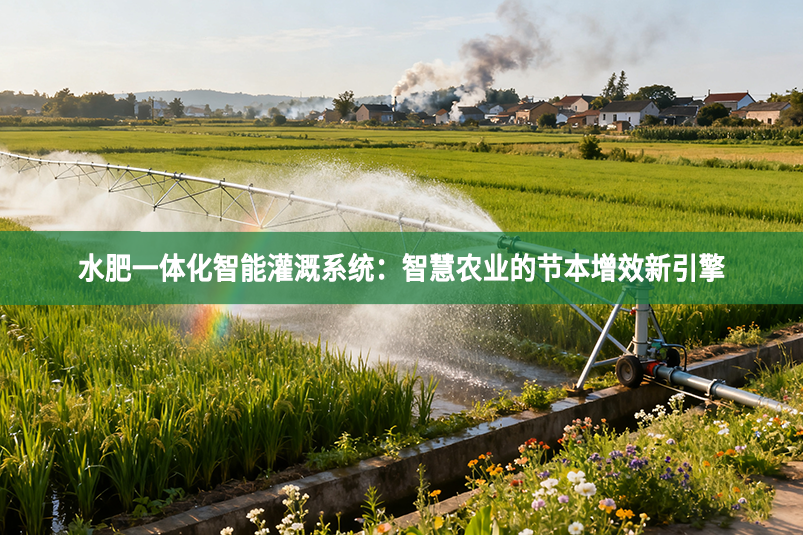 水肥一体化智能灌溉系统：智慧农业的节本增效新引擎