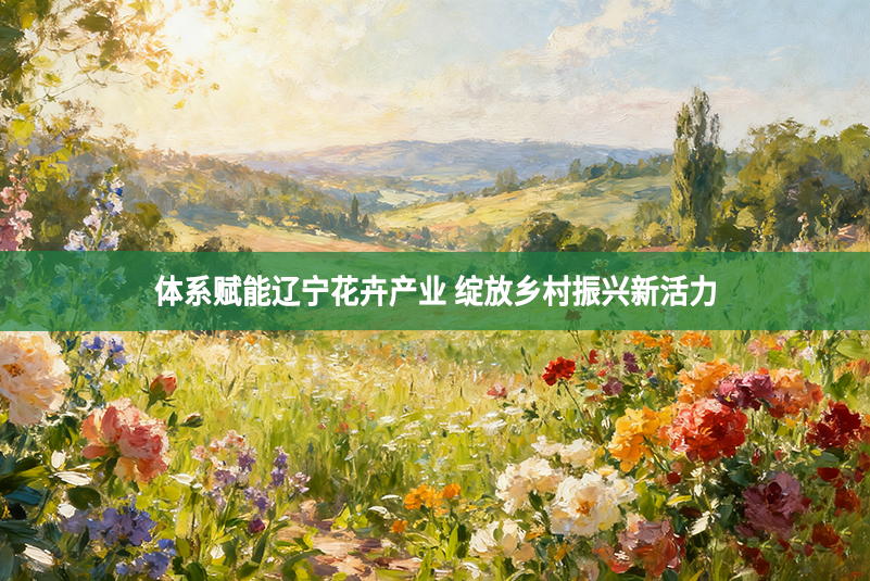 体系赋能辽宁花卉产业 绽放乡村振兴新活力