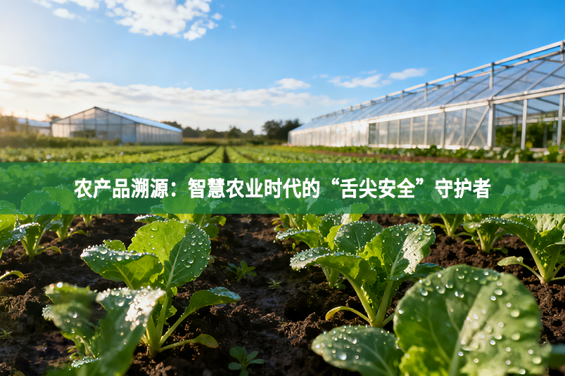 农产品溯源：智慧农业时代的“舌尖安全”守护者