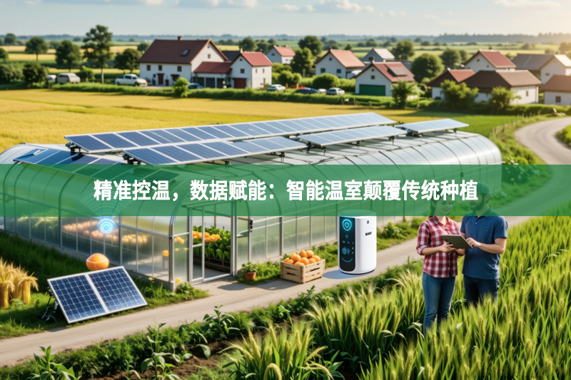 精准控温，数据赋能：智能温室颠覆传统种植