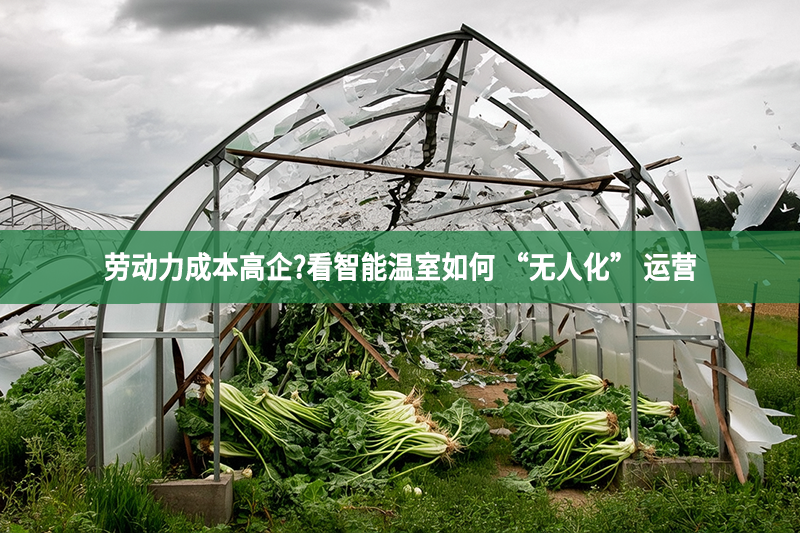 劳动力成本高企?看智能温室如何 “无人化” 运营