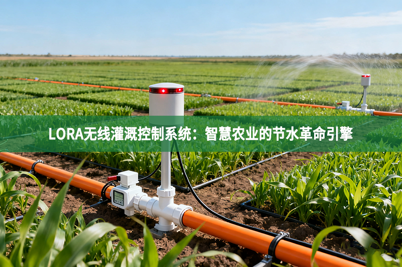 LORA无线灌溉控制系统：智慧农业的节水革命引擎