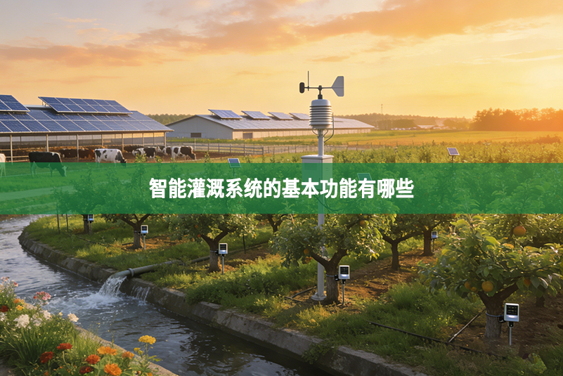 智能灌溉系统的基本功能有哪些