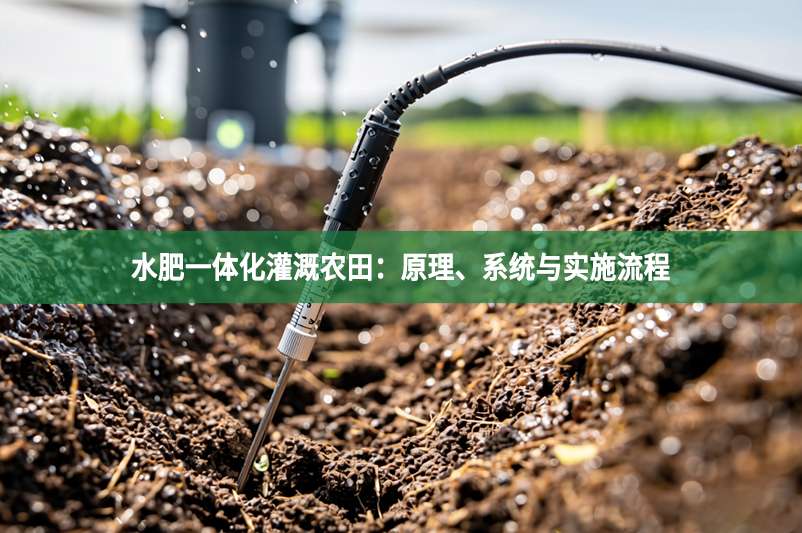 水肥一体化灌溉农田：原理、系统与实施流程