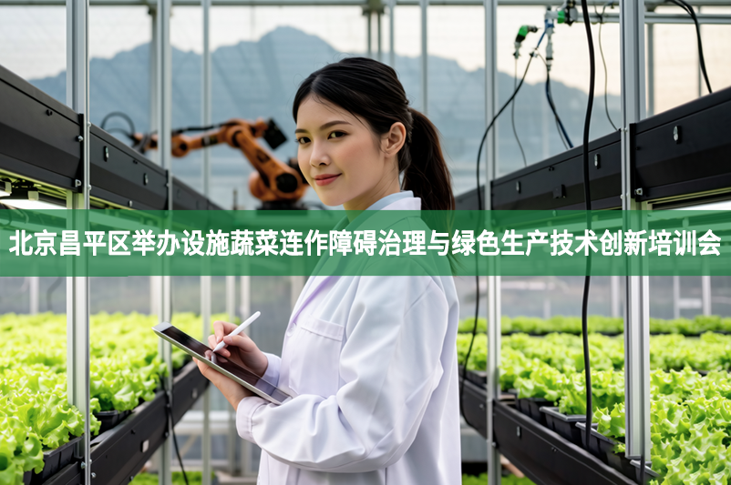 北京昌平区举办设施蔬菜连作障碍治理与绿色生产技术创新培训会