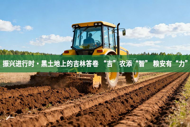 振兴进行时·黑土地上的吉林答卷 “吉”农添“智” 粮安有“力”