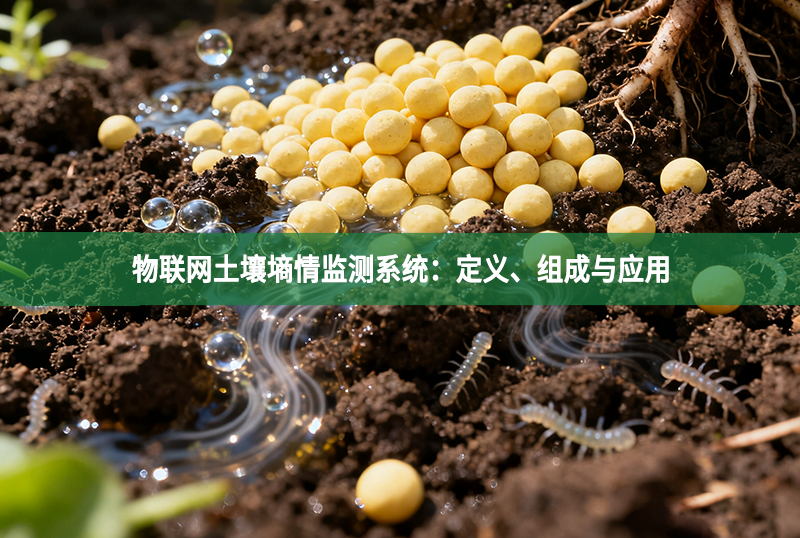 物联网土壤墒情监测系统：定义、组成与应用