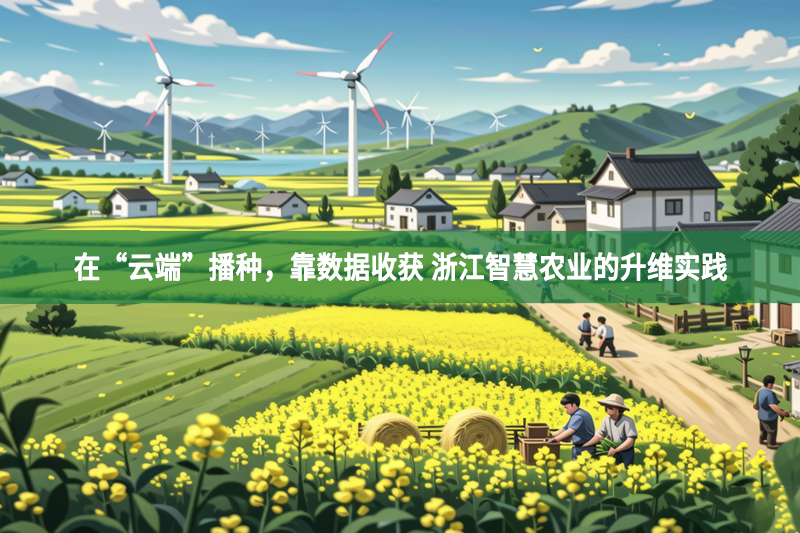 在“云端”播种，靠数据收获 浙江智慧农业的升维实践
