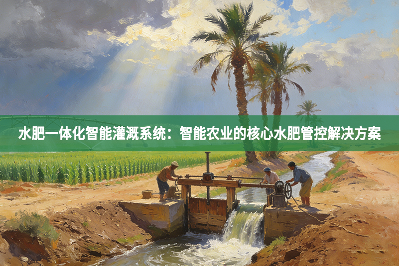 水肥一体化智能灌溉系统：智能农业的核心水肥管控解决方案
