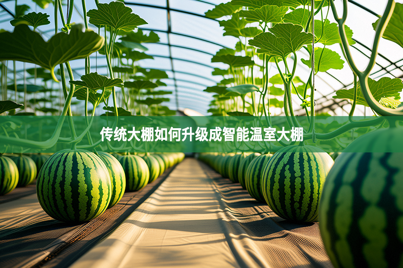 传统大棚如何升级成智能温室大棚