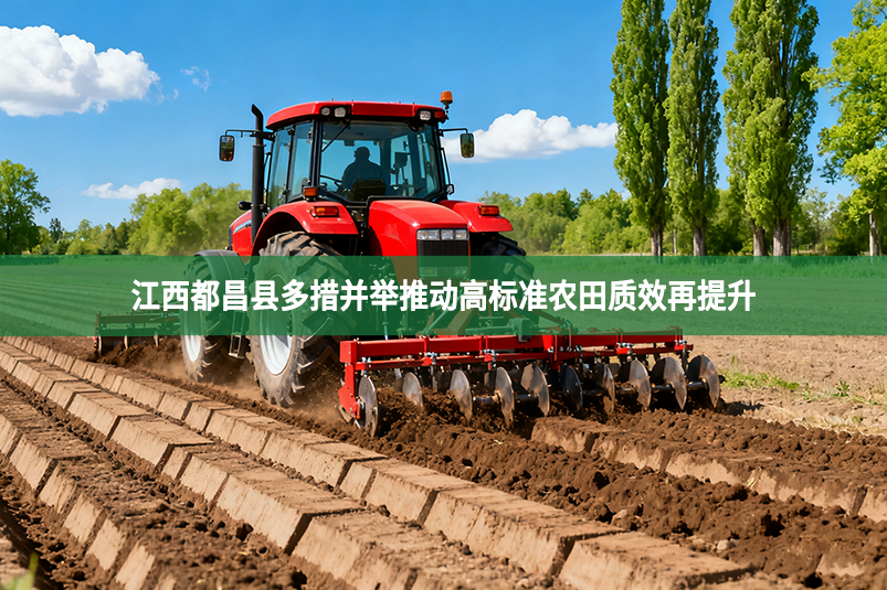 江西都昌县多措并举推动高标准农田质效再提升