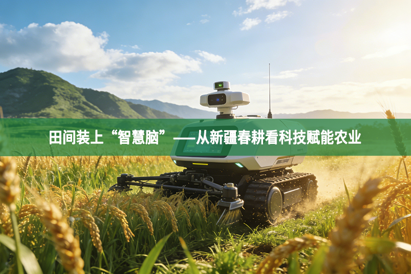 田间装上“智慧脑”——从新疆春耕看科技赋能农业