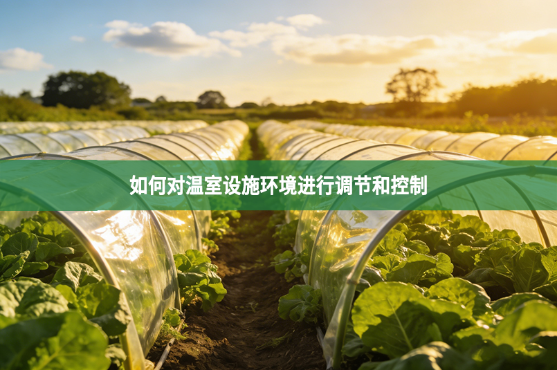 如何对温室设施环境进行调节和控制