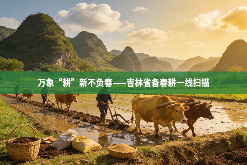 万象“耕”新不负春——吉林省备春耕一线扫描