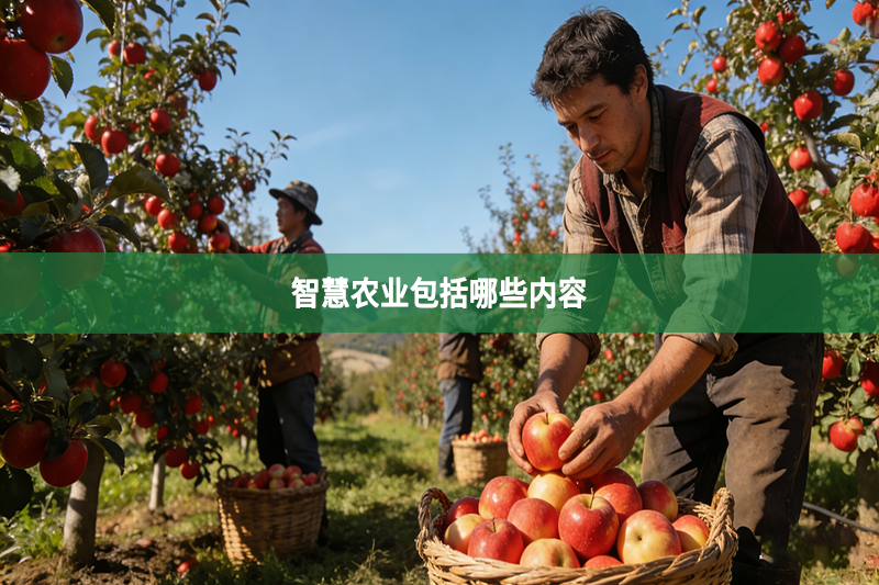 智慧农业包括哪些内容