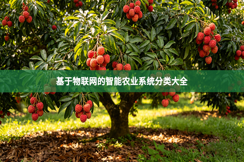 基于物联网的智能农业系统分类大全