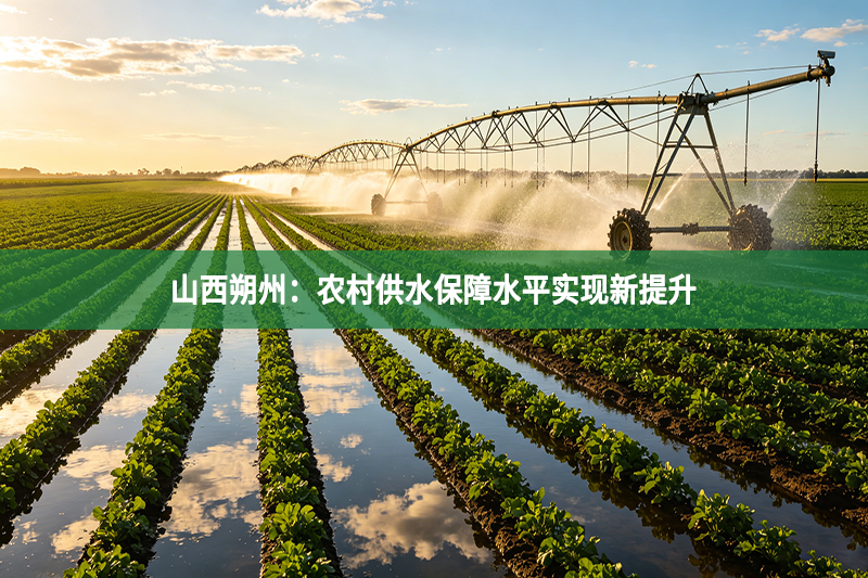 山西朔州：农村供水保障水平实现新提升