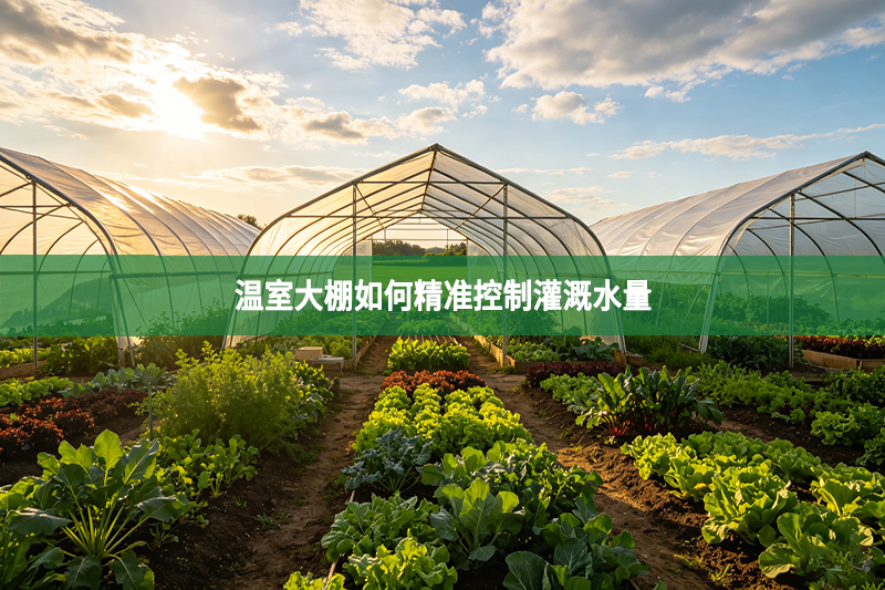 温室大棚如何精准控制灌溉水量