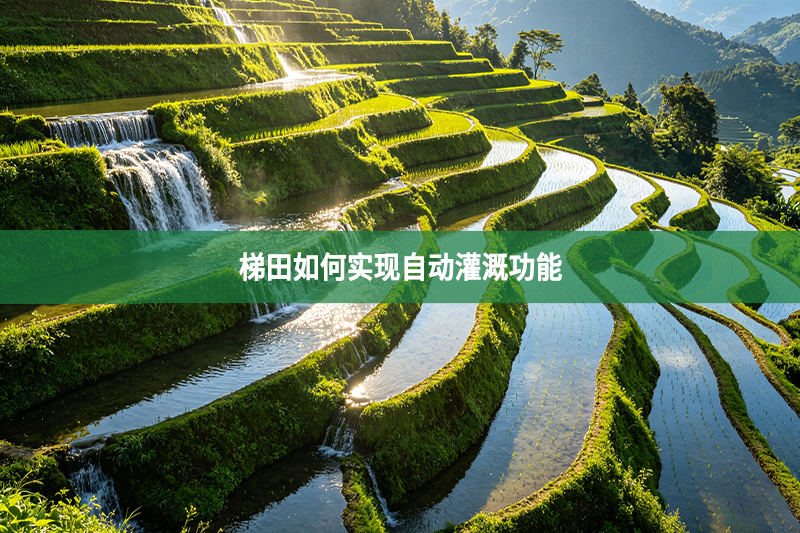 梯田如何实现自动灌溉功能