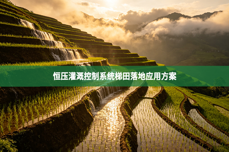 恒压灌溉控制系统梯田落地应用方案