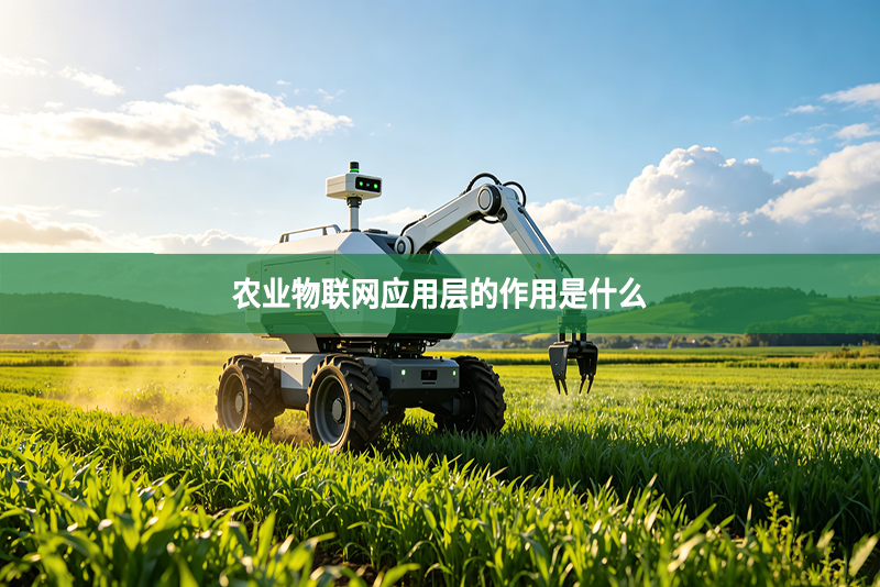 农业物联网应用层的作用是什么