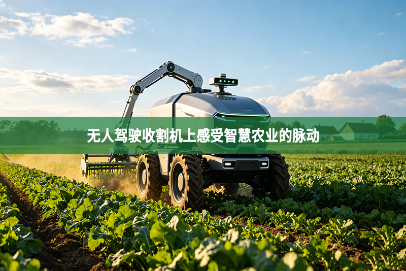 无人驾驶收割机上感受智慧农业的脉动