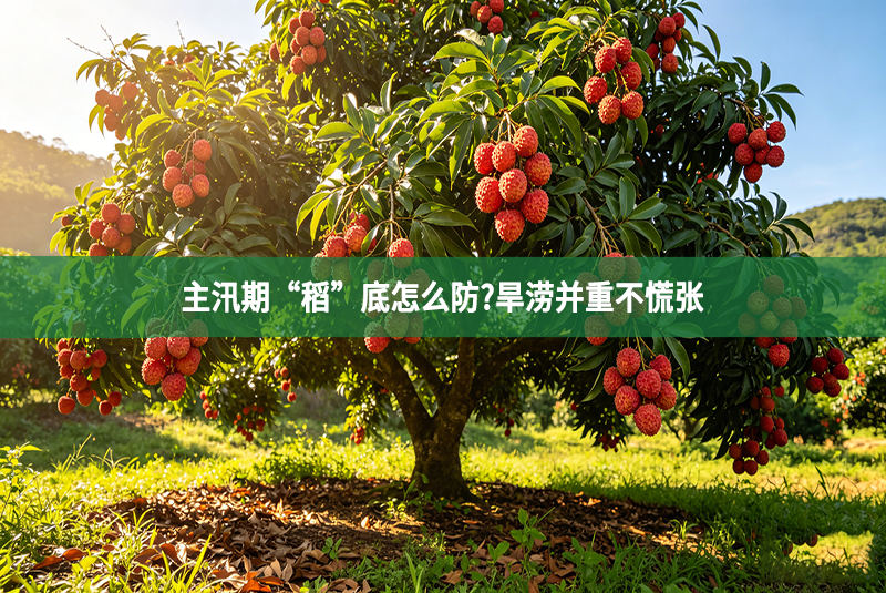 主汛期“稻”底怎么防?旱涝并重不慌张