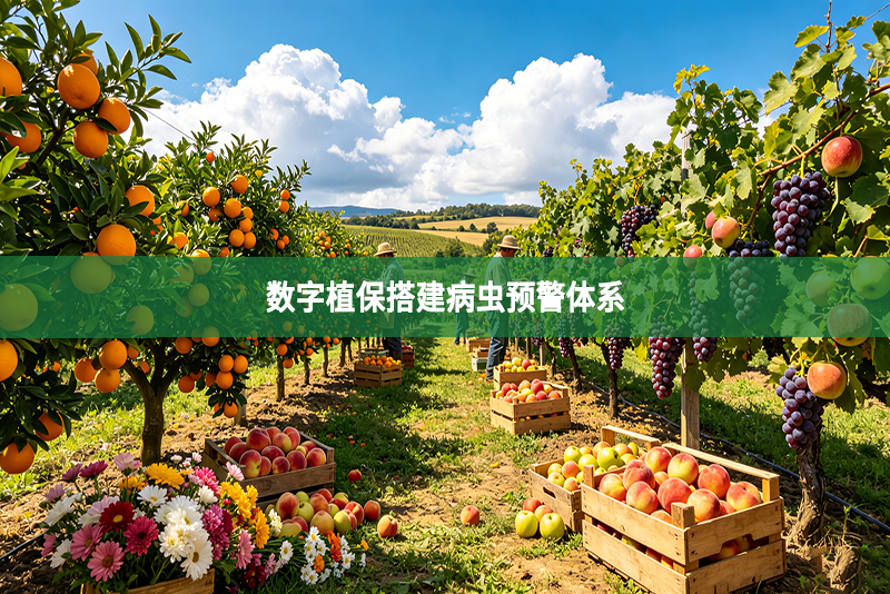 数字植保搭建病虫预警体系