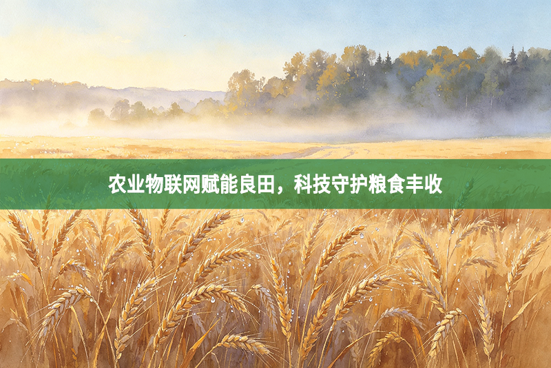 农业物联网赋能良田，科技守护粮食丰收