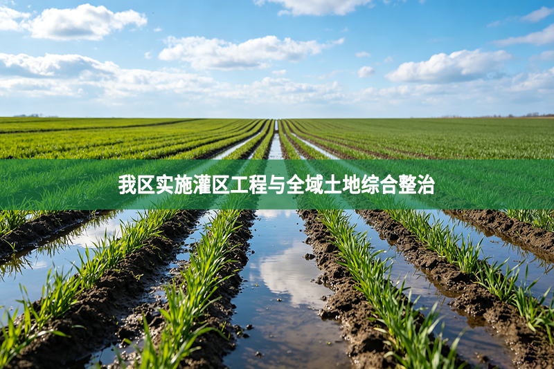 我区实施灌区工程与全域土地综合整治