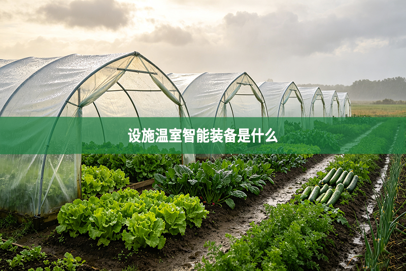 设施温室智能装备是什么