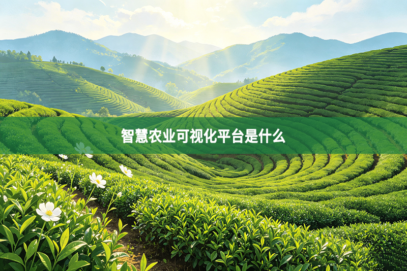 智慧农业可视化平台是什么