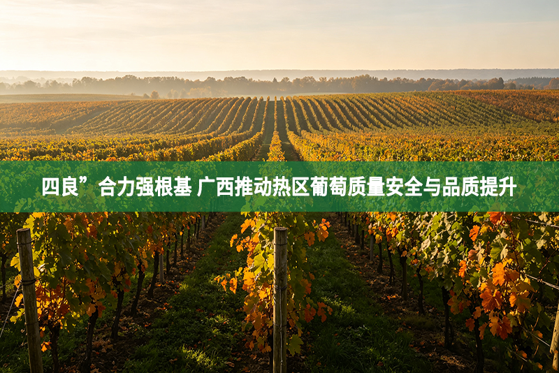 四良”合力强根基 广西推动热区葡萄质量安全与品质提升