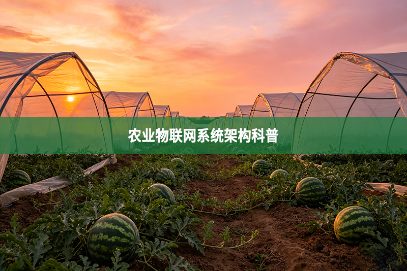 农业物联网系统架构科普
