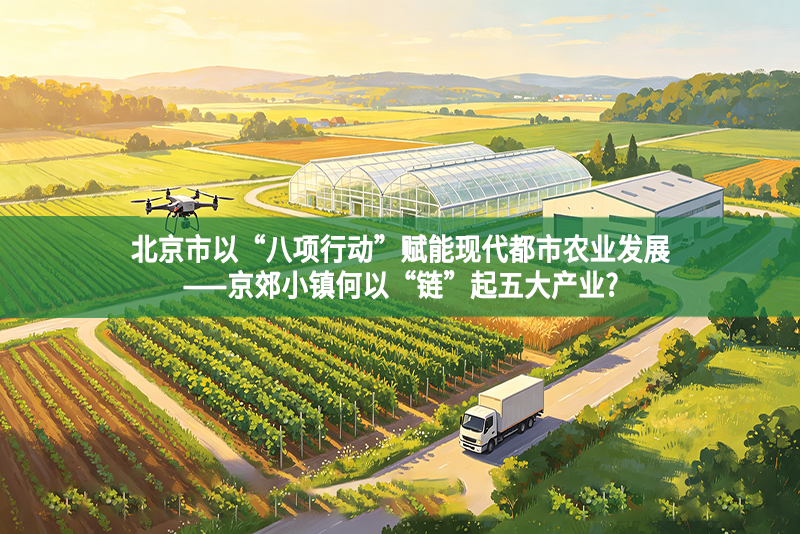 北京市以“八项行动”赋能现代都市农业发展——京郊小镇何以“链”起五大产业?