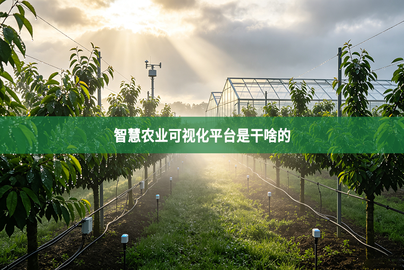 智慧农业可视化平台是干啥的