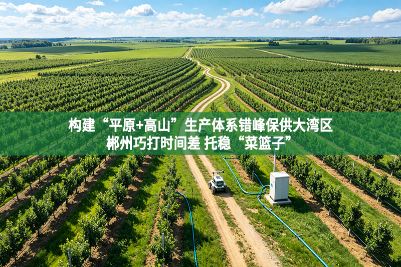 构建“平原+高山”生产体系错峰保供大湾区 郴州巧打时间差 托稳“菜篮子”