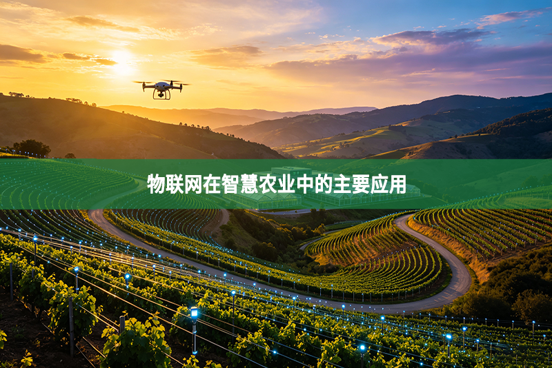 物联网在智慧农业中的主要应用