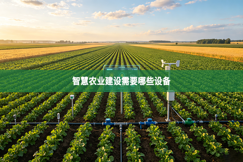 智慧农业建设需要哪些设备