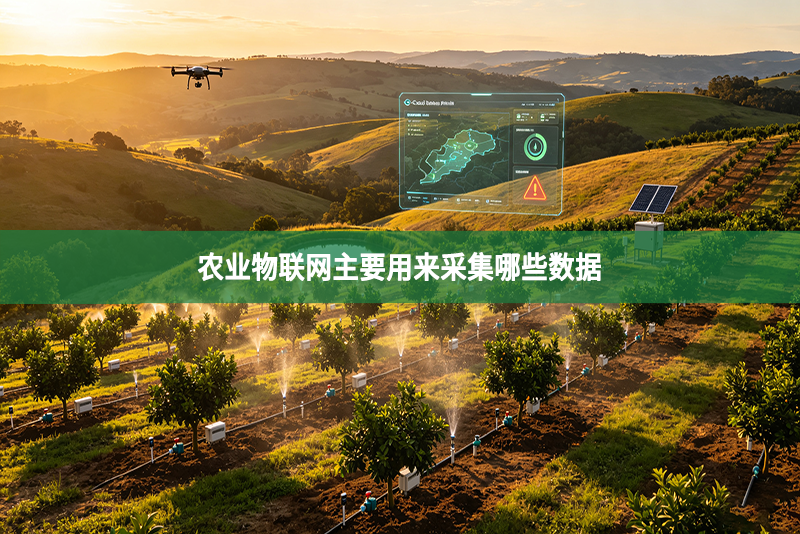 农业物联网主要用来采集哪些数据