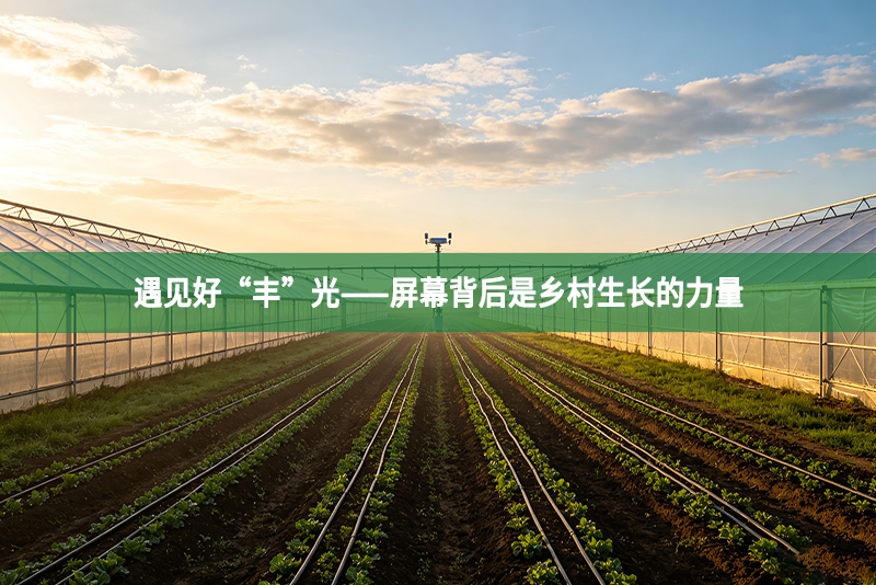遇见好“丰”光——屏幕背后是乡村生长的力量