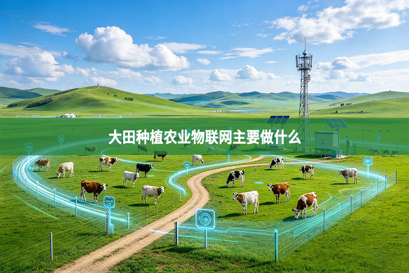 大田种植农业物联网主要做什么