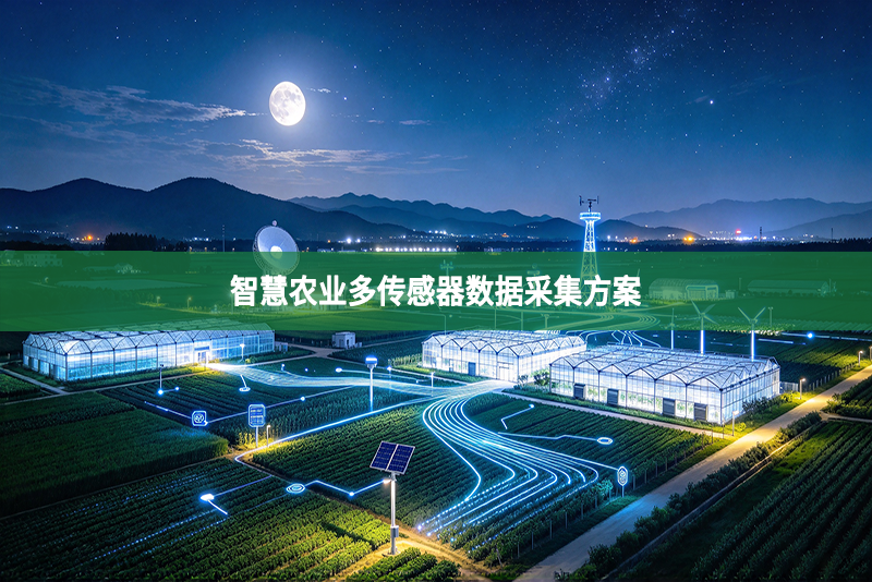 智慧农业多传感器数据采集方案