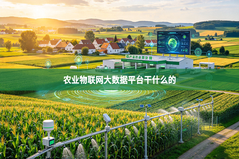 农业物联网大数据平台干什么的