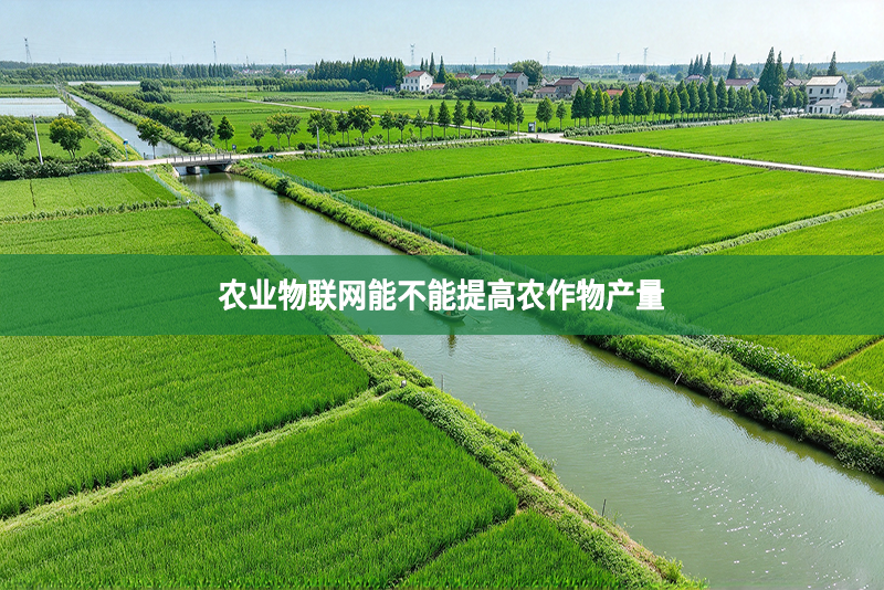 农业物联网能不能提高农作物产量
