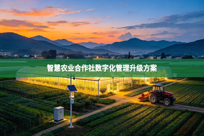 智慧农业合作社数字化管理升级方案