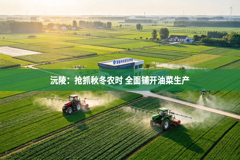 沅陵：抢抓秋冬农时 全面铺开油菜生产