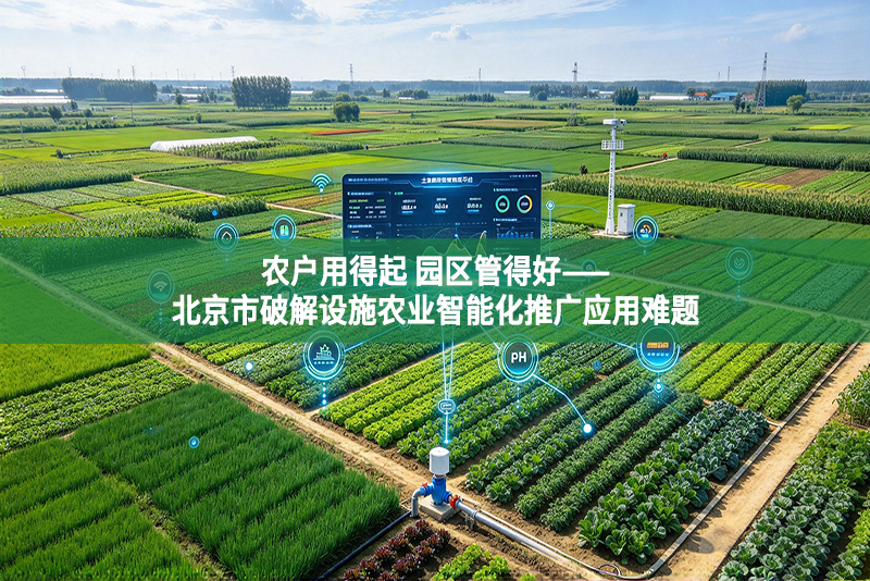 农户用得起 园区管得好——北京市破解设施农业智能化推广应用难题