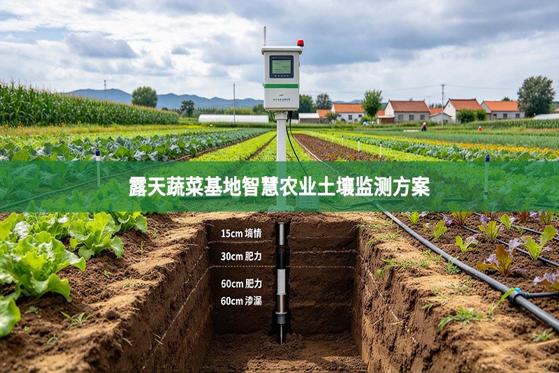 露天蔬菜基地智慧农业土壤监测方案