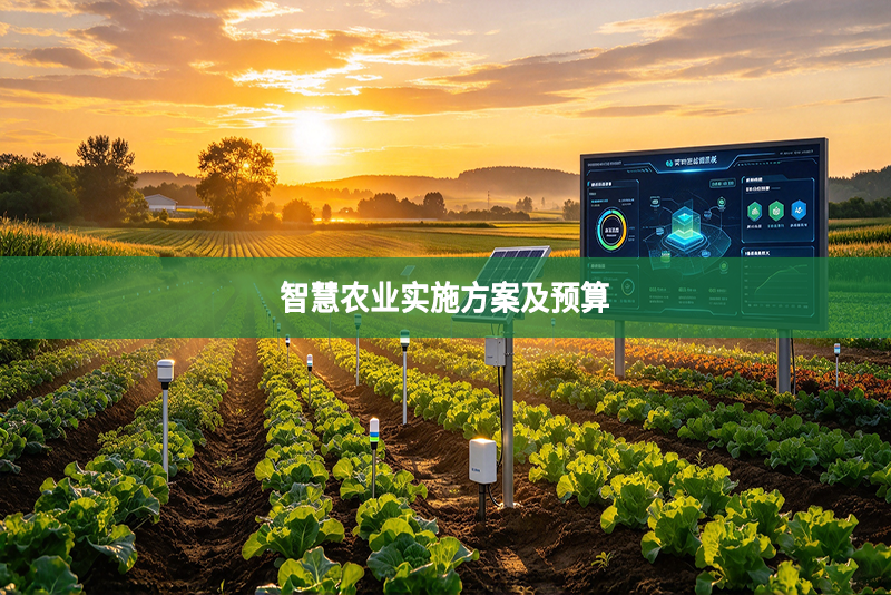 智慧农业实施方案及预算